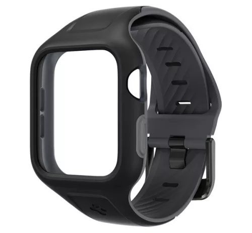 Spigen Liquid Air Pro Apple Watch S4 / S5 / S6 / SE 40mm tok / szíj, fekete