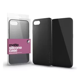   Xprotector Matte ultra vékony szilikon hátlap tok, Samsung Galaxy A32 LTE, fekete