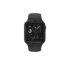 Uniq Nautic Apple Watch 44mm műanyag tok, kijelzővédő felülettel, fekete