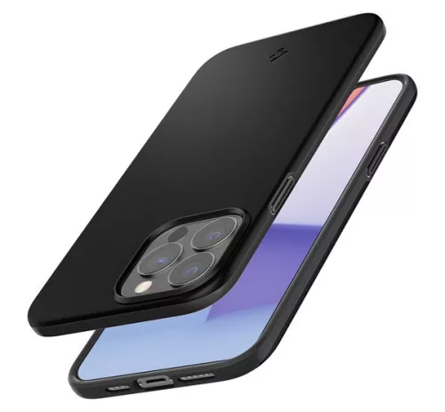 Spigen Thin Fit Apple iPhone 13 Pro tok, Black, fekete