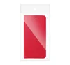 Magnet Apple iPhone 13 Pro Max mágneses flip tok, piros