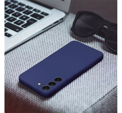 Forcell Soft Samsung Galaxy A03s szilikon tok, sötét kék