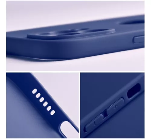 Forcell Soft Samsung Galaxy A03s szilikon tok, sötét kék