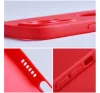 Forcell Soft Apple iPhone 13 Pro Max szilikon tok, piros