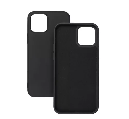 Forcell Szilikon Lite hátlap tok Apple iPhone 13 mini, fekete