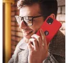 Forcell szilikon hátlapvédő tok Apple iPhone 13 Pro Max, piros