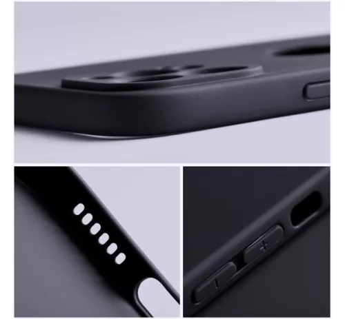 Forcell Soft Samsung Galaxy A13 szilikon tok, fekete