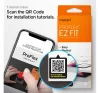 Spigen Pro Flex EZ Fit Apple Watch S9 / S8 / S7 45mm tempered kijelzővédő fólia felhelyező kerettel (2db)