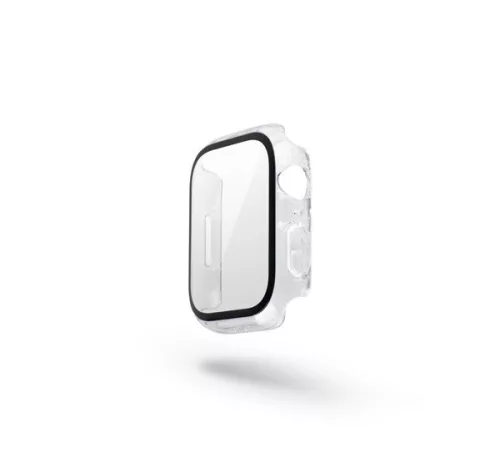 Uniq Legion Apple Watch S8/S7 45mm tok, kijelzővédő felülettel, átlátszó