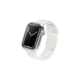  Uniq Legion Apple Watch S8/S7 41mm tok, kijelzővédő felülettel, átlátszó