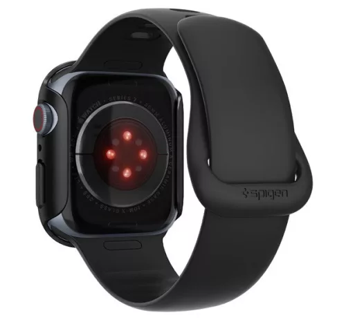 Spigen Thin Fit Apple Watch S8 / S7 45mm Black, fekete tok