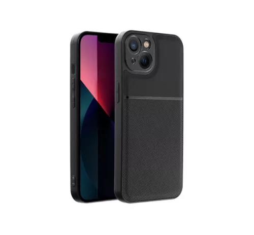 Forcell Noble hátlap tok, Apple iPhone 13, fekete
