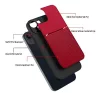Forcell Noble hátlap tok, Apple iPhone SE 2022/2020/8/7, piros