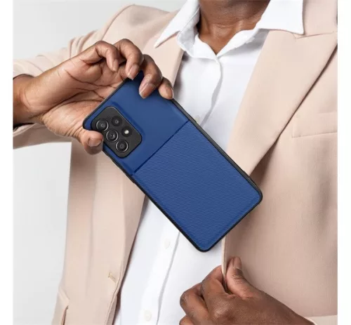 Forcell Noble hátlap tok, Samsung Galaxy A52/A52s, kék