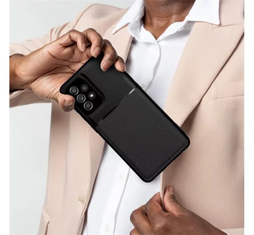 Forcell Noble hátlap tok, Samsung Galaxy  A53 5G, fekete
