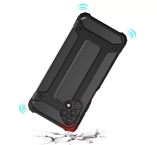 Forcell Armor hátlavédő tok, Samsung Galaxy A32 5G, fekete