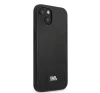 Karl Lagerfeld Saffiano Plaque hátlap tok Apple iPhone 13 mini, fekete