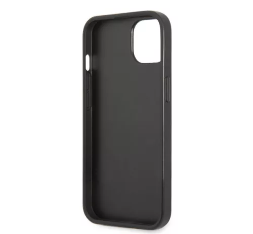 Karl Lagerfeld Saffiano Plaque hátlap tok Apple iPhone 13 mini, fekete