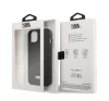 Karl Lagerfeld Saffiano Plaque hátlap tok Apple iPhone 13 mini, fekete
