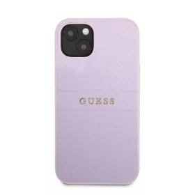   Guess PU Saffiano Apple iPhone 13 mini bőr hátlap tok, lila