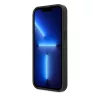 Guess 4G Saffiano Double Card Apple iPhone 13 Pro bőr hátlap tok, fekete
