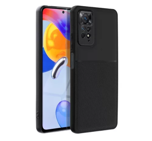 Forcell Noble hátlap tok, Xiaomi Redmi Note 11 Pro/11 Pro 5G, fekete