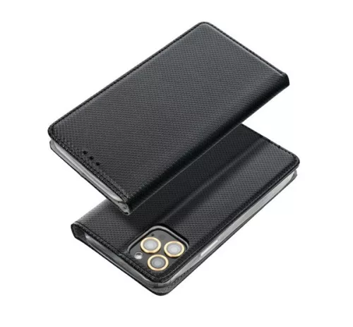 Magnet Xiaomi Redmi Note 11/11S mágneses flip tok, fekete