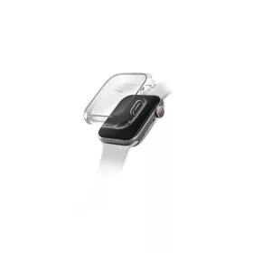   Uniq Garde Hybrid Apple Watch 45mm tok, kijelzővédő felülettel, átlátszó