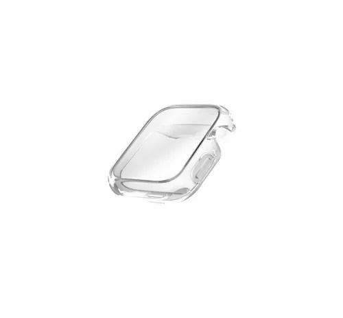 Uniq Garde Hybrid Apple Watch 45mm tok, kijelzővédő felülettel, átlátszó