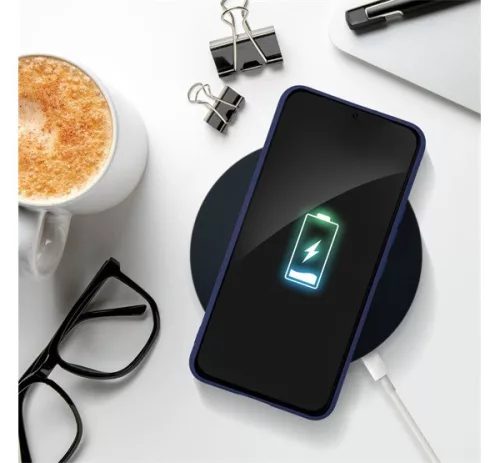 Forcell Soft szilikon hátlap tok Samsung Galaxy A13 4G, sötétkék