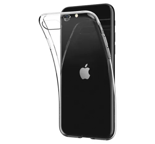 Spigen Crystal Flex Apple iPhone SE 2022 / 2020 / 8 / 7  tok, Crystal Clear, átlátszó