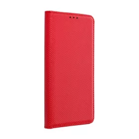 Magnet Samsung Galaxy M53 5G mágneses flip tok, piros