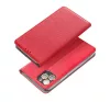Magnet Samsung Galaxy M53 5G mágneses flip tok, piros