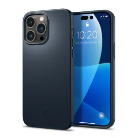   Spigen Thin Fit Apple iPhone 14 Pro Max tok, Metal Slate, sötétkék