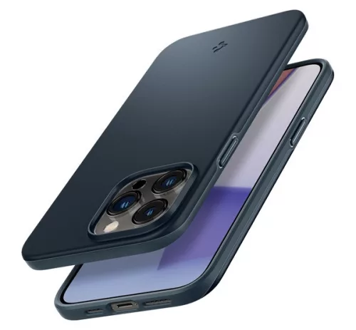 Spigen Thin Fit Apple iPhone 14 Pro Max tok, Metal Slate, sötétkék