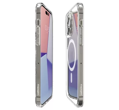 Spigen Ultra Hybrid MagFit Apple iPhone 14 Pro tok, White MagSafe, fehér