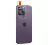 Spigen Glas.tR EZ Fit Optik Pro Apple iPhone 14 Pro / 14 Pro Max / 15 Pro / 15 Pro Max / 16 Pro / 16 Pro Max / 17 Pro / 17 Pro Max, Tempered kameralencse-védő fólia felhelyező kerettel, fekete (2db)