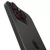 Spigen Glas.tR EZ Fit Optik Pro Apple iPhone 14 Pro / 14 Pro Max / 15 Pro / 15 Pro Max / 16 Pro / 16 Pro Max / 17 Pro / 17 Pro Max, Tempered kameravédő fólia, fekete-piros (2db)