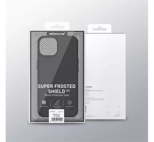 Nillkin Super Frosted Shield Pro Apple iPhone 14, műanyag tok, fekete