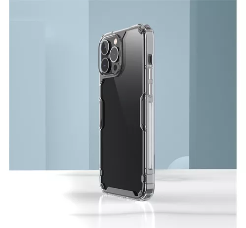 Nillkin Nature Pro Apple iPhone 14 Pro szilikon tok, átlátszó