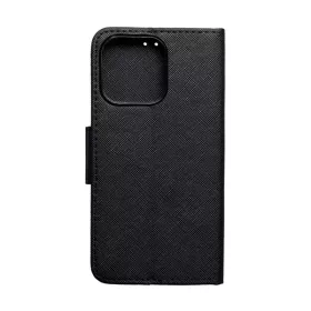 Fancy Apple iPhone 14 Plus flip tok, fekete