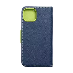 Fancy Apple iPhone 14 Pro Max flip tok, kék-lime