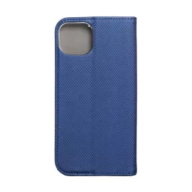 Magnet Apple iPhone 14 Plus mágneses flip tok, kék