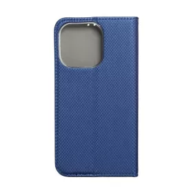 Magnet Apple iPhone 14 Pro mágneses flip tok, kék