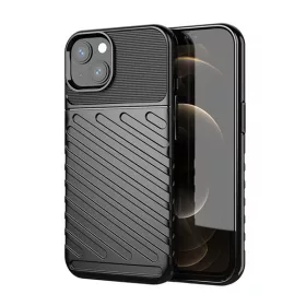 Forcell Thunder hátlap tok Apple iPhone 14 Plus, fekete