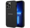 Guess PU Saffiano Apple iPhone 14 Pro bőr hátlap tok, fekete