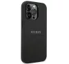 Guess PU Saffiano Apple iPhone 14 Pro bőr hátlap tok, fekete