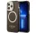 Guess Translucent MagSafe Apple iPhone 13 Pro hátlap tok, fekete