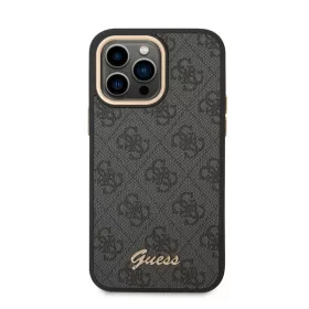  Guess Metal Camera Outline Apple iPhone 14 Pro Max hátlap tok, fekete