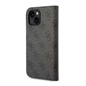   Guess 4G Metal Camera Outline Apple iPhone 14 flip tok, fekete